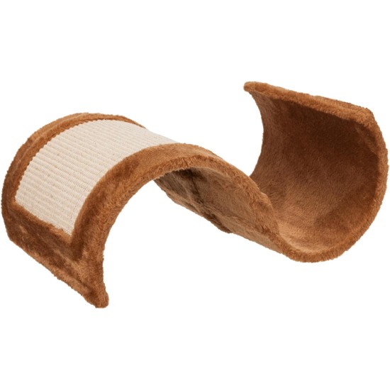 TRIXIE Cuddly Cave with Tunnel, Sisal Scratching Surface Grey TRIXIE Cuddly Cave with Tunnel, Sisal Scratching Surface Grey