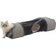 TRIXIE Cuddly Cave with Tunnel, Sisal Scratching Surface Grey TRIXIE Cuddly Cave with Tunnel, Sisal Scratching Surface Grey