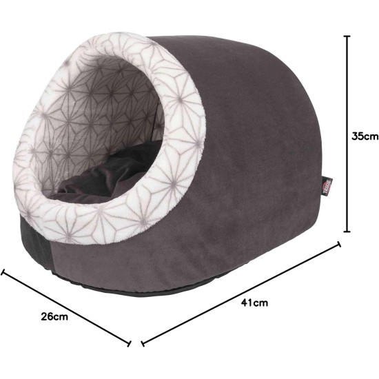 TRIXIE Diamond 36857 Cave 35 × 26 × 40 cm Anthracite/White TRIXIE Diamond 36857 Cave 35 × 26 × 40 cm Anthracite/White