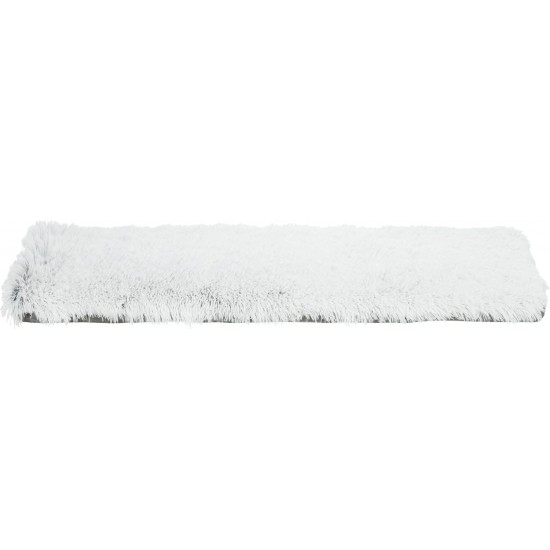TRIXIE Harvey 38041 Non-Slip and Extra Soft Cat Mat for Window Sill 90 x 28 cm White/Black TRIXIE Harvey 38041 Non-Slip and Extra Soft Cat Mat for Window Sill 90 x 28 cm White/Black