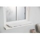 TRIXIE Harvey 38041 Non-Slip and Extra Soft Cat Mat for Window Sill 90 x 28 cm White/Black TRIXIE Harvey 38041 Non-Slip and Extra Soft Cat Mat for Window Sill 90 x 28 cm White/Black