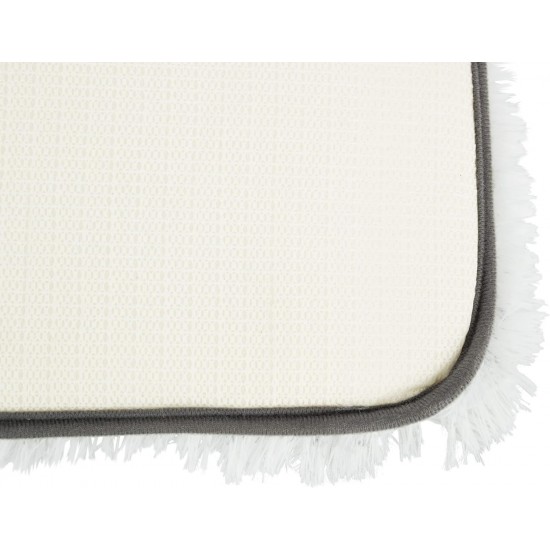 TRIXIE Harvey 38041 Non-Slip and Extra Soft Cat Mat for Window Sill 90 x 28 cm White/Black TRIXIE Harvey 38041 Non-Slip and Extra Soft Cat Mat for Window Sill 90 x 28 cm White/Black