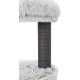 TRIXIE Harvey 44540 Cat Tree 73 cm in Grey - Small Cat Tree with Cuddly Cave and Cosy Lying Surface, Comfortable & Stable TRIXIE Harvey 44540 Cat Tree 73 cm in Grey - Small Cat Tree with Cuddly Cave and Cosy Lying Surface, Comfortable & Stable