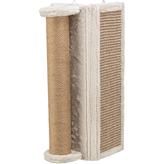 TRIXIE Wall Mounted Scraper - Wall Mounted Scratching Board 38 × 58 cm Grey White TRIXIE Wall Mounted Scraper - Wall Mounted Scratching Board 38 × 58 cm Grey White