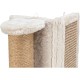 TRIXIE Wall Mounted Scraper - Wall Mounted Scratching Board 38 × 58 cm Grey White TRIXIE Wall Mounted Scraper - Wall Mounted Scratching Board 38 × 58 cm Grey White
