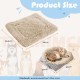 TUAKIMCE Cat Bed 2 in 1 Plush Soft Round Sleeping Cat Sofa Fluffy Cat Bed Small Dog Bed Cat Blanket Pet Bed Cat Bed Pet Bed for Cats and Small Dogs (Brown) TUAKIMCE Cat Bed 2 in 1 Plush Soft Round Sleeping Cat Sofa Fluffy Cat Bed Small Dog Bed Cat Blanket Pet Bed Cat Bed Pet Bed for Cats and Small Dogs (Brown)