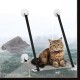Tefola Holds 22 Pounds Cat Ladder Balcony, with Strong Suction Cup Cat Window Protection, Window Sill Cat, Window Lock Cats, 2 Pieces of Fabric, Suitable for Winter/Summer Cat Protection Window Tefola Holds 22 Pounds Cat Ladder Balcony, with Strong Suction Cup Cat Window Protection, Window Sill Cat, Window Lock Cats, 2 Pieces of Fabric, Suitable for Winter/Summer Cat Protection Window