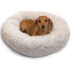 The Original Calming Doughnut Luxury Fur Oyster Cat and Dog Bed, Small, 58 x 58 cm The Original Calming Doughnut Luxury Fur Oyster Cat and Dog Bed, Small, 58 x 58 cm