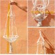 Tiardey Tassel Macrame Hanging Cat Hammock Hand Woven Cat Swing Bed House Cats for Indoor Windows Tiardey Tassel Macrame Hanging Cat Hammock Hand Woven Cat Swing Bed House Cats for Indoor Windows