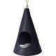 Tipi Tent Cat Bed Diameter 40 x 70 cm Black Tipi Tent Cat Bed Diameter 40 x 70 cm Black