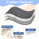 ToKinCen Cat Bed, Pet Bed for Cats, Small Dogs, Washable 2-in-1 Cat Bed, Plush Soft Sleeping Cat Bed, Dog Bed, Cat Sofa, Fluffy Mat, Cat Bed, Cat Blanket (Grey) ToKinCen Cat Bed, Pet Bed for Cats, Small Dogs, Washable 2-in-1 Cat Bed, Plush Soft Sleeping Cat Bed, Dog Bed, Cat Sofa, Fluffy Mat, Cat Bed, Cat Blanket (Grey)