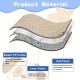 ToKinCen Cat Bed, Pet Bed for Cats, Small Dogs, Washable 2-in-1 Cat Bed, Plush Soft Sleeping Cat Bed, Dog Bed, Cat Sofa, Fluffy Mat, Cat Bed, Cat Blanket (Grey) ToKinCen Cat Bed, Pet Bed for Cats, Small Dogs, Washable 2-in-1 Cat Bed, Plush Soft Sleeping Cat Bed, Dog Bed, Cat Sofa, Fluffy Mat, Cat Bed, Cat Blanket (Grey)