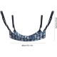 Tokaneit Pet Cage Hammock, Hanging Pet Bed, Hanging Cat Hammock, Canvas Cat Hammock, Double Sided Pet Hammock, Adjustable Pet Hammock, Blue Tokaneit Pet Cage Hammock, Hanging Pet Bed, Hanging Cat Hammock, Canvas Cat Hammock, Double Sided Pet Hammock, Adjustable Pet Hammock, Blue