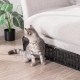 Toy Blocker Couch Protection for Pets, Sofa Protection Cat Plastic Under Furniture Gap Protector for Sofa and Other Furniture (Black, Pack of 12, 6 Feet) Toy Blocker Couch Protection for Pets, Sofa Protection Cat Plastic Under Furniture Gap Protector for Sofa and Other Furniture (Black, Pack of 12, 6 Feet)