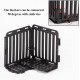 Toy Blocker Couch Protection for Pets, Sofa Protection Cat Plastic Under Furniture Gap Protector for Sofa and Other Furniture (Black, Pack of 12, 6 Feet) Toy Blocker Couch Protection for Pets, Sofa Protection Cat Plastic Under Furniture Gap Protector for Sofa and Other Furniture (Black, Pack of 12, 6 Feet)