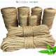 Treadstar, sisal rope for scratching post, natural jute cord, sisal rope, cord garden cord, package cord, hemp rope, cat accessories, scratching post rope, 100% natural hemp rope (6 mm - 100 m) Treadstar, sisal rope for scratching post, natural jute cord, sisal rope, cord garden cord, package cord, hemp rope, cat accessories, scratching post rope, 100% natural hemp rope (6 mm - 100 m)