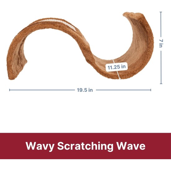 Trixie 43260 Wavy Scratching Board 29 Ã - 18 Ã - 50 cm Brown Trixie 43260 Wavy Scratching Board 29 Ã - 18 Ã - 50 cm Brown