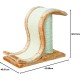 Trixie 4341 Inca Wavy Scratching Board 25 Ã - 44 cm Brown Trixie 4341 Inca Wavy Scratching Board 25 Ã - 44 cm Brown