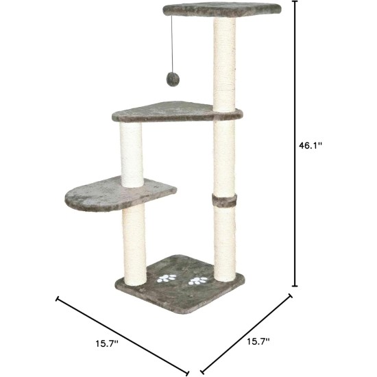Trixie 43787 Palamos Scratching Post 109 cm Charcoal Grey Trixie 43787 Palamos Scratching Post 109 cm Charcoal Grey