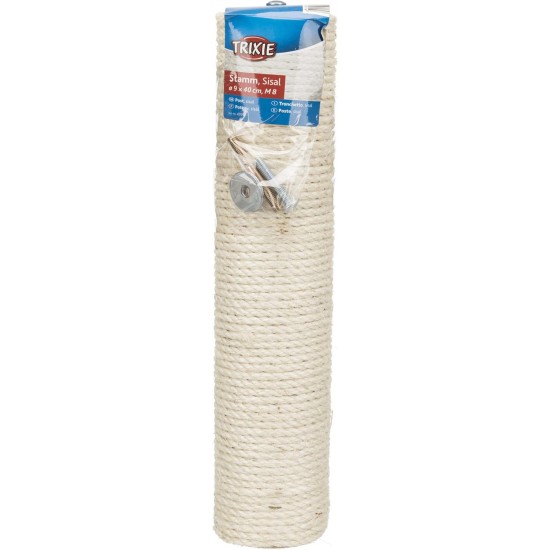 Trixie 43991 replacement trunk, sisal, ø 9 × 40 cm, natural Trixie 43991 replacement trunk, sisal, ø 9 × 40 cm, natural