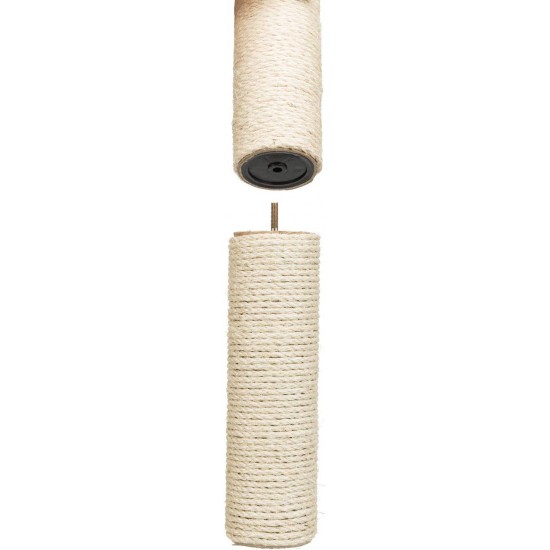 Trixie 43991 replacement trunk, sisal, ø 9 × 40 cm, natural Trixie 43991 replacement trunk, sisal, ø 9 × 40 cm, natural