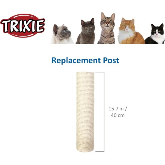 Trixie 44000 replacement trunk, sisal, ø 11 × 30 cm, natural Trixie 44000 replacement trunk, sisal, ø 11 × 30 cm, natural