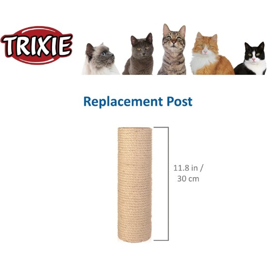 Trixie 44000 replacement trunk, sisal, ø 11 × 30 cm, natural Trixie 44000 replacement trunk, sisal, ø 11 × 30 cm, natural
