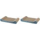 Trixie 48000 Wild Cat Scratching Cardboard 41 × 7 × 24 cm Assorted Colours Trixie 48000 Wild Cat Scratching Cardboard 41 × 7 × 24 cm Assorted Colours