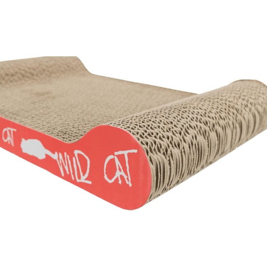 Trixie 48000 Wild Cat Scratching Cardboard 41 × 7 × 24 cm Assorted Colours Trixie 48000 Wild Cat Scratching Cardboard 41 × 7 × 24 cm Assorted Colours