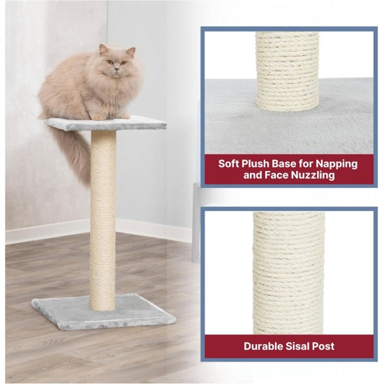 Trixie Espejo Scratching Post, 69 cm, Platinum Grey Trixie Espejo Scratching Post, 69 cm, Platinum Grey