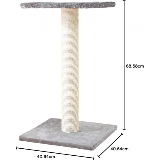 Trixie Espejo Scratching Post, 69 cm, Platinum Grey Trixie Espejo Scratching Post, 69 cm, Platinum Grey