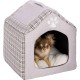 Trixie Silas cuddle cave, 36352, 40 × 45 × 40 cm, grey / cream. Trixie Silas cuddle cave, 36352, 40 × 45 × 40 cm, grey / cream.