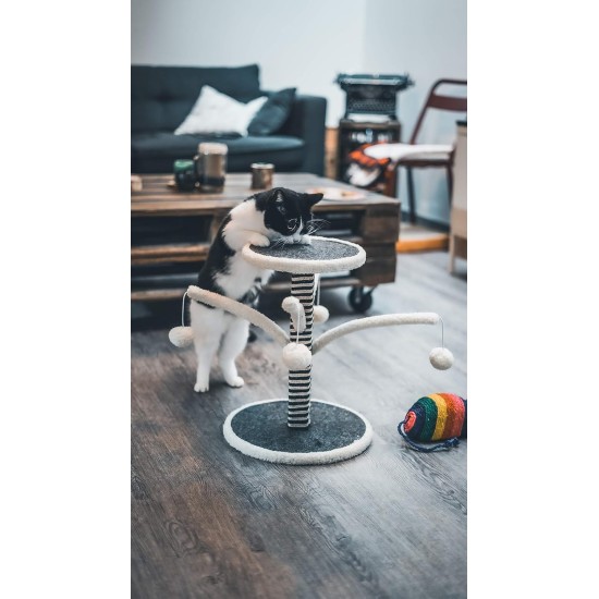 Tyrol 44cm Grey White Post