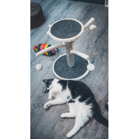 Tyrol 44cm Grey White Post