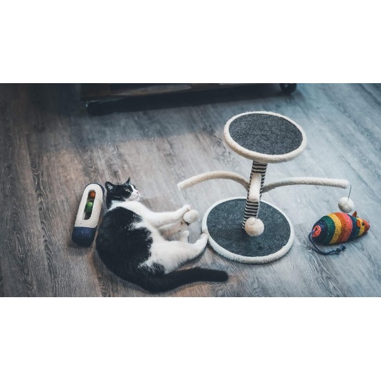 Tyrol 44cm Grey White Post