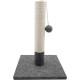 Tyrol Scratching Post for Cat 42 cm | Scratching Post Made of Jute and Durable Fabric with Plush Ball | Small Cat Scratching Post in Modern Design Grey and White | Sturdy Base 30 x 30 cm | Cat Tyrol Scratching Post for Cat 42 cm | Scratching Post Made of Jute and Durable Fabric with Plush Ball | Small Cat Scratching Post in Modern Design Grey and White | Sturdy Base 30 x 30 cm | Cat