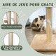 ULTRALARK Basics Cat Scratching Post, Beige ULTRALARK Basics Cat Scratching Post, Beige