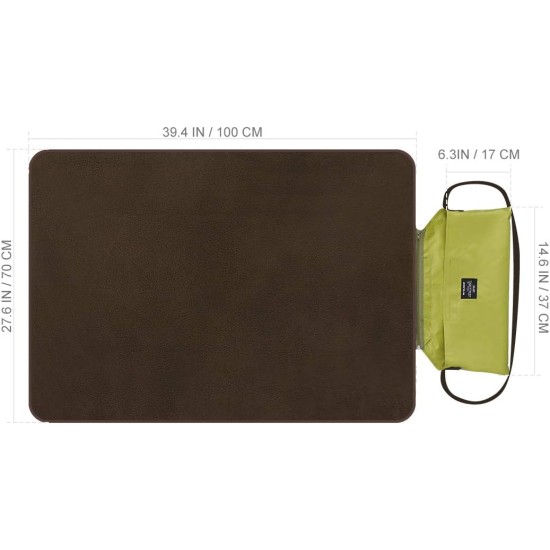 Ueetek foldable waterproof pet blanket, warm camping blanket for dogs and cats, 100 x 70 cm, green, with carry case. Ueetek foldable waterproof pet blanket, warm camping blanket for dogs and cats, 100 x 70 cm, green, with carry case.