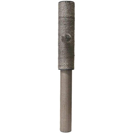 United Pets Cat Pole Under Table Scratching Post for Cats, Extendable Sisal and Rattan Cat Scratching Post, Grey Cat Play with Plush Ball United Pets Cat Pole Under Table Scratching Post for Cats, Extendable Sisal and Rattan Cat Scratching Post, Grey Cat Play with Plush Ball