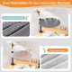 Uross Cat Bed for Desk, 360° Rotatable & Height Adjustable, Soft Cat Hammock with 2 Washable Covers, Cat Sleeping Place for Home Office, All Year Round Use (Grey) Uross Cat Bed for Desk, 360° Rotatable & Height Adjustable, Soft Cat Hammock with 2 Washable Covers, Cat Sleeping Place for Home Office, All Year Round Use (Grey)