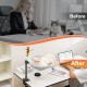 Uross Cat Bed for Desk, 360° Rotatable & Height Adjustable, Soft Cat Hammock with 2 Washable Covers, Cat Sleeping Place for Home Office, All Year Round Use (Grey) Uross Cat Bed for Desk, 360° Rotatable & Height Adjustable, Soft Cat Hammock with 2 Washable Covers, Cat Sleeping Place for Home Office, All Year Round Use (Grey)