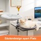 Uross Cat Bed for Desk, 360° Rotatable & Height Adjustable, Soft Cat Hammock with 2 Washable Covers, Cat Sleeping Place for Home Office, All Year Round Use (Grey) Uross Cat Bed for Desk, 360° Rotatable & Height Adjustable, Soft Cat Hammock with 2 Washable Covers, Cat Sleeping Place for Home Office, All Year Round Use (Grey)