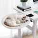 Uross Cat Bed for Desk, 360° Rotatable & Height Adjustable, Soft Cat Hammock with 2 Washable Covers, Cat Sleeping Place for Home Office, All Year Round Use (Grey) Uross Cat Bed for Desk, 360° Rotatable & Height Adjustable, Soft Cat Hammock with 2 Washable Covers, Cat Sleeping Place for Home Office, All Year Round Use (Grey)