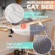 Uross Cat Bed for Desk, 360° Rotatable & Height Adjustable, Soft Cat Hammock with 2 Washable Covers, Cat Sleeping Place for Home Office, All Year Round Use (Grey) Uross Cat Bed for Desk, 360° Rotatable & Height Adjustable, Soft Cat Hammock with 2 Washable Covers, Cat Sleeping Place for Home Office, All Year Round Use (Grey)