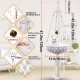 VAESCOL Macrame Cat Hammock, Handwoven Hanging Cat Bed, Boho Cat Swing with Hanging Kit for Indoor and Outdoor Home Decoration, Wall Hanging, Cat Hammock Bed for VAESCOL Macrame Cat Hammock, Handwoven Hanging Cat Bed, Boho Cat Swing with Hanging Kit for Indoor and Outdoor Home Decoration, Wall Hanging, Cat Hammock Bed for