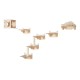 VEVOR Climbing Wall, Cat Wall Shelves and Perches with Jumping Boards, Nest, Barrier Board and Cat Tree, Floating Cat Furniture up to 40 lbs for Sleeping, Playing, Climbing, Set of 5 VEVOR Climbing Wall, Cat Wall Shelves and Perches with Jumping Boards, Nest, Barrier Board and Cat Tree, Floating Cat Furniture up to 40 lbs for Sleeping, Playing, Climbing, Set of 5