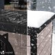 VOUNOT® Wooden Cat House, Weatherproof Cat House with Swing Door in Cat Ear Design & Height-Adjustable Feet, Cat House for Outdoors, Grey, 57 x 45 x 43 cm VOUNOT® Wooden Cat House, Weatherproof Cat House with Swing Door in Cat Ear Design & Height-Adjustable Feet, Cat House for Outdoors, Grey, 57 x 45 x 43 cm