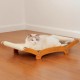 Verbessertes extra großes Katzenkratzbett, Sisal-Kratzliege für Indoor-Katzen, langlebige und stabile Katzenkratzunterlage mit Hängematte zum Schlafen, Natursisal-Kratzbaum Verbessertes extra großes Katzenkratzbett, Sisal-Kratzliege für Indoor-Katzen, langlebige und stabile Katzenkratzunterlage mit Hängematte zum Schlafen, Natursisal-Kratzbaum