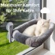 Viva Cat Cat Window Lounger - Sturdy Cat Hammock for Windows | Comfortable Cat Bed with Washable Cushion - Window Lounger for Cats up to 18 kg (40 lbs) | Space Saving Cat Furniture & Accessories