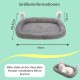 Viva Cat Cat Window Lounger - Sturdy Cat Hammock for Windows | Comfortable Cat Bed with Washable Cushion - Window Lounger for Cats up to 18 kg (40 lbs) | Space Saving Cat Furniture & Accessories